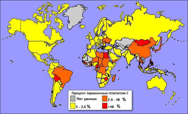 Особенности клинического течения и диагностика гепатита С - фото № 1